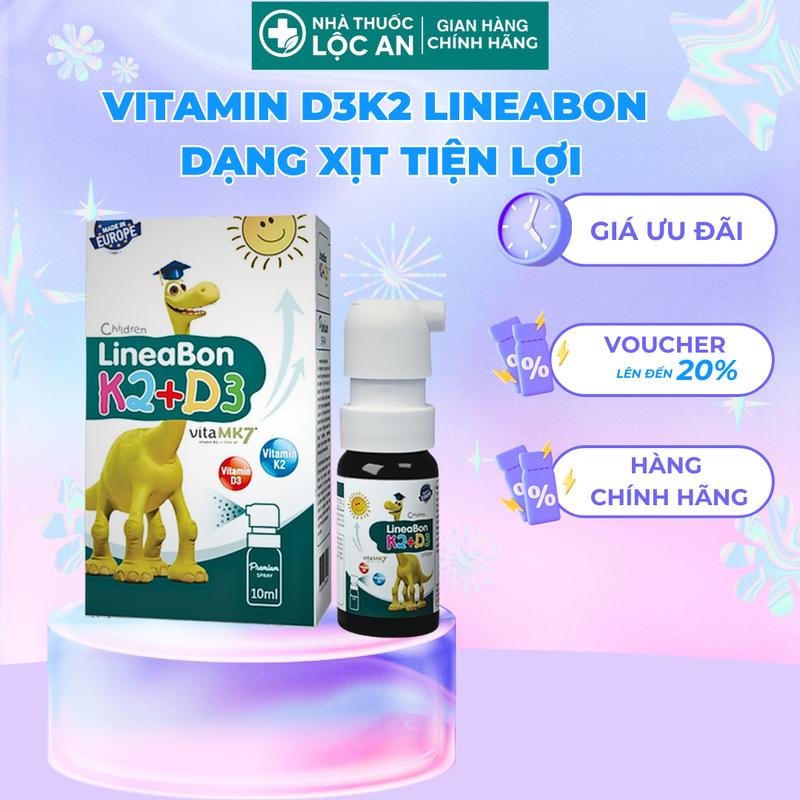 Lineabon xịt Vitamin D3K2 dạng xịt có đáng mua cho nhu cầu thực tế của bé không?