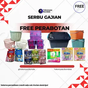 [ SERBU GAJIAN ] GEBYAR SERBA 20.000an FREE PERABOTAN PRODUK PERSABUNAN SOKLIN RINSO SILAHKAN CEK DI ETALASE