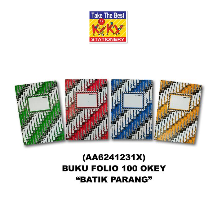 Gambar OKEY Buku Hard Cover Folio Glossy (Uk. 32 x 21 cm) Isi 100 Lembar dari Kiky Stationery Kota Administrasi Jakarta Barat Tokopedia