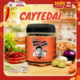 Sa Tế Tôm CayTedai – Thêm 1 muỗng là tô bún riêu thơm cay hẳn – 73K/hũ