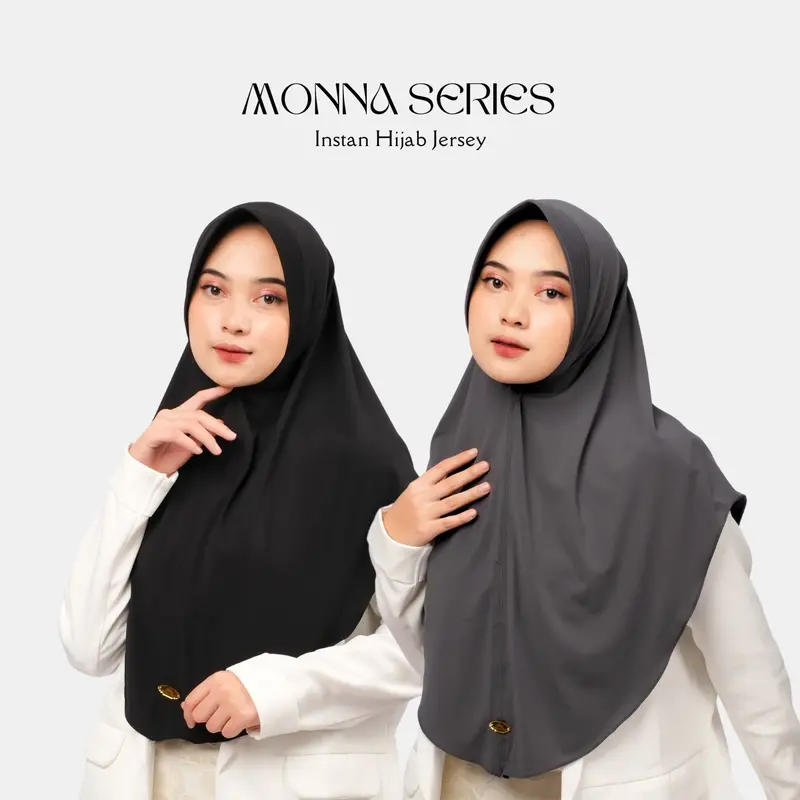 Glamour Hijab - Zalla ( Hijab Instan Jersey Daily Premium Quality ) 0