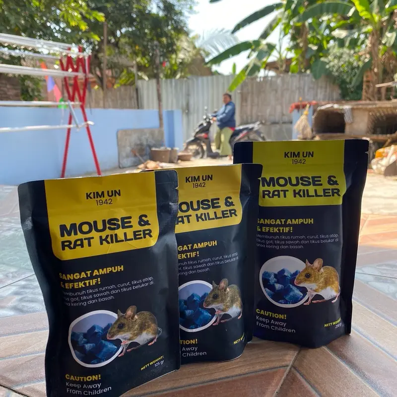 Racun tikus ampuh dengan umpan yang paling disukai tikus (Mouse Dan Rat Killer 25Gram) sudah terbukti membunuh koloni tikus (PALING MURAH) wise lie peng u sir 1