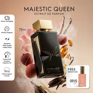 ANIVERABLE - B1G1 MAJESTIC QUEEN 75ml Get Miniature IRIS EXTRAIT DE PARFUM by Tasya Revina