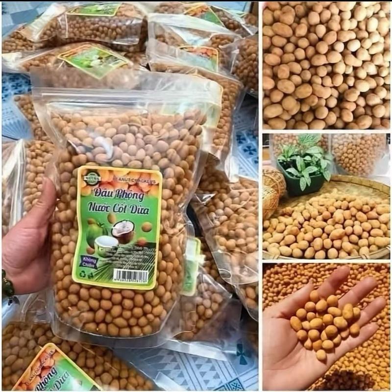 500gr - Đậu Phộng Da Cá Ăn Liền