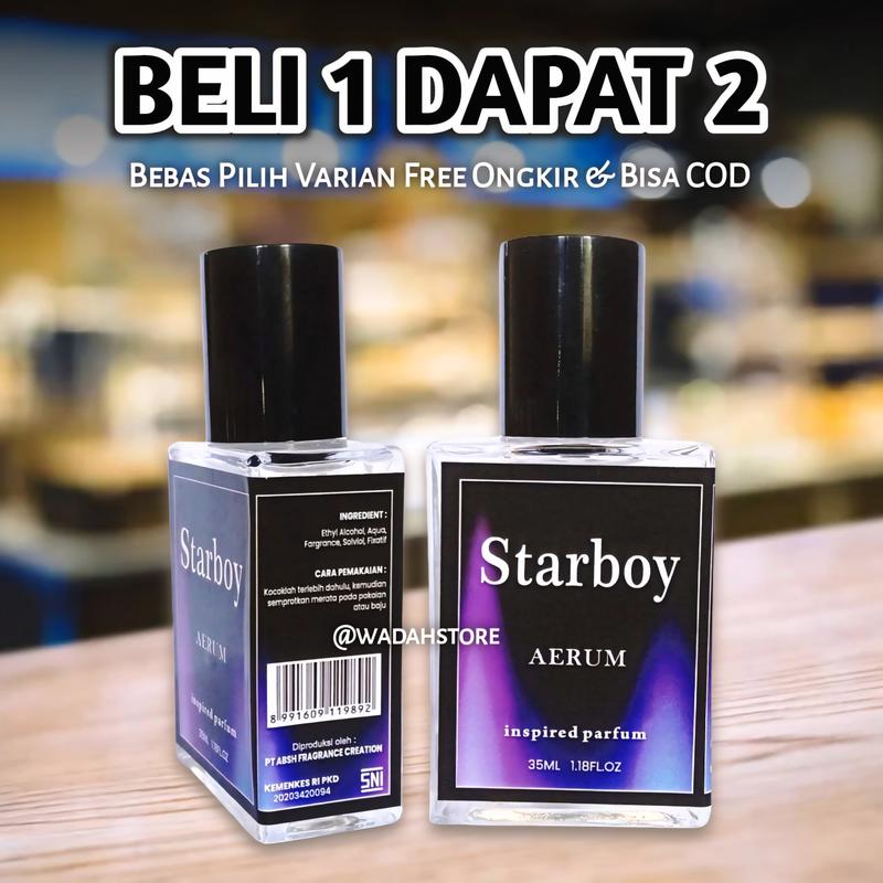 Promo Buy 1 Get 2 Parfum Aerum Starboy Eau De Parfume 35ml Wangi Tahan Lama Parfum Cewe Cowok 0