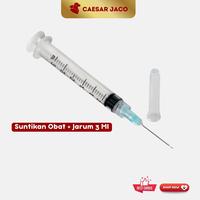 Gambar Syringe 3ML / Spuit / Spet / Suntikan Hewan Anjing Kucing dari Caesar JacO Kota Administrasi Jakarta Barat 5 Tokopedia