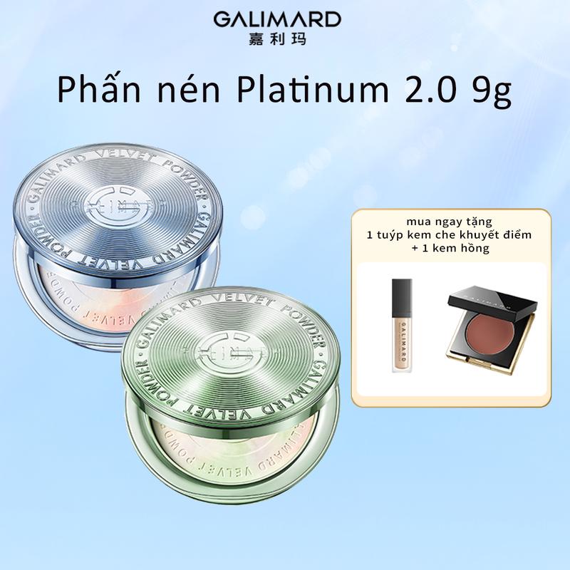 Phấn Nén Làm Sáng Da GALIMARD Hiệu Chỉnh Màu Nhẹ Mặt Chống Nước Trang Điểm Mặt 8g