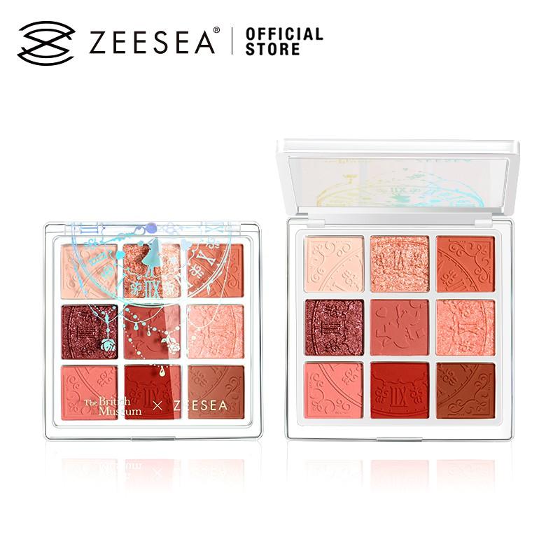 (COD)Bảng Phấn Mắt ZEESEA Alice Kingdom Of Fantasy Lấp Lánh 9 Màu Có Sắc Tố Cao