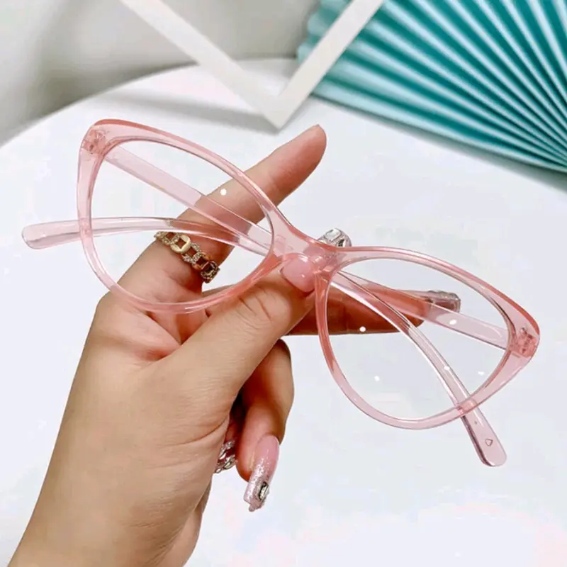 Kacamata wanita Trend Terbaru Cat eye   Eyewear Frame Lensa 4