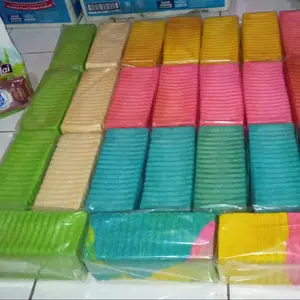Roti Bakar Rainbow Empuk banget. home made tanpa bahan pengawet