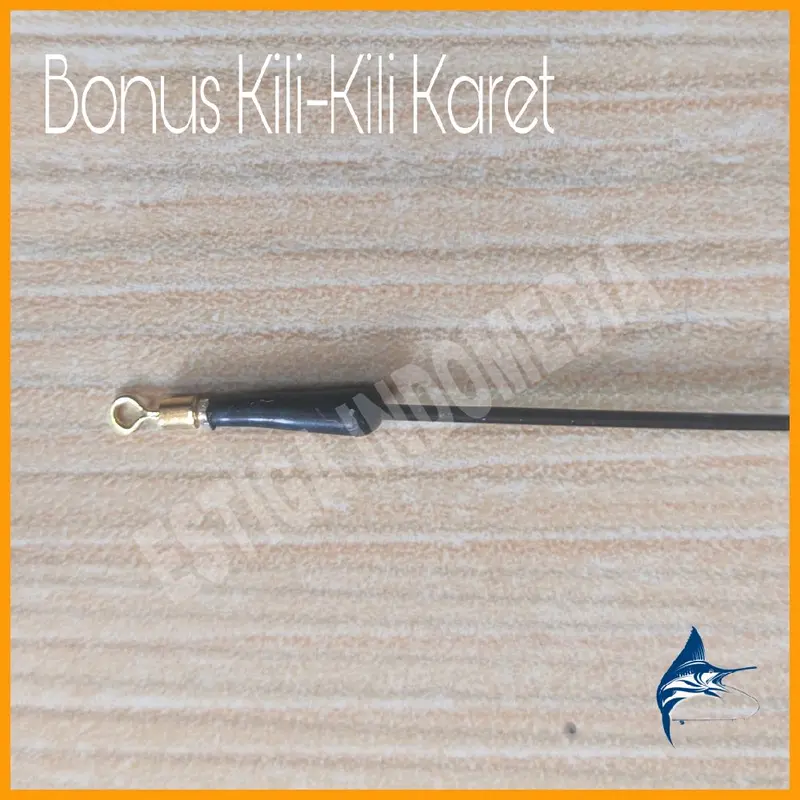 Pelampung Pancing Anti Badai Elektrik Kayu dengan Lampu LED, Panjang 35 cm 6