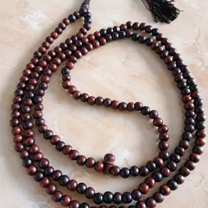 Tasbih Stigi 7mm Isi 165 Butir Toriqoh Suryalaya - Kayu Laut - Muslim, Motif