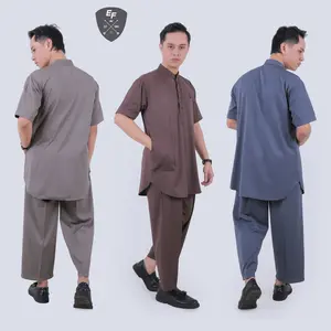 ELVAN FASHION-SETELAN/ONESET PAKISTAN TANGAN PENDEK  "EMRAN"