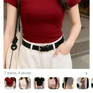 Tali Pinggang Wanita 7 Warna 4 Ukuran Model Terbaru