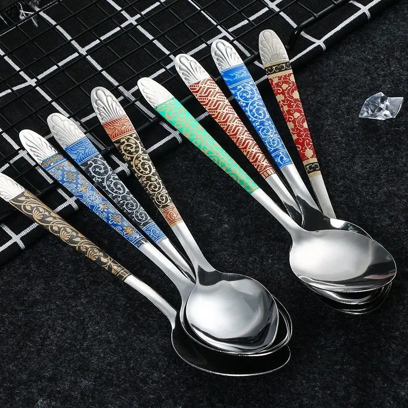 SENDOK MAKAN MOTIF BATIK STAINLESS 1 PCS 2