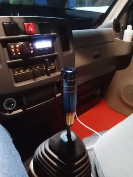 Product Review of 18cm Car Racing Styling Aluminum Gear Shift Knob Manual Gear Head Universal Auto Gear Shift Knob 9cm from t**💪 1