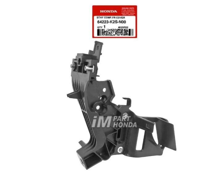 64223-K2S-N00 Dudukan Panel Tameng Stay Comp Front Cover Lampu Depan Motor Honda Vario 160 0