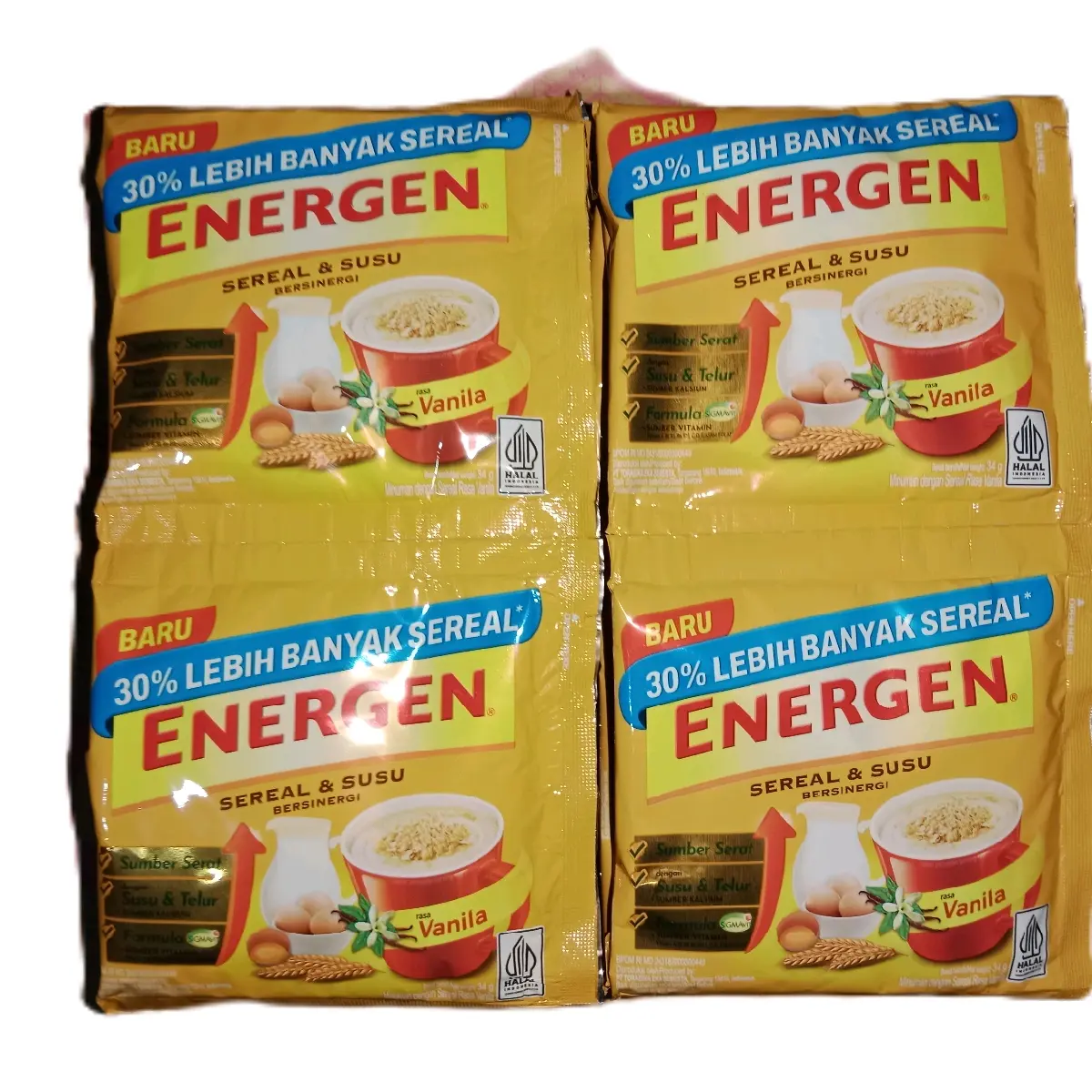 Sereal Energen 32 Gram 1 Renteng isi 10 pcs - Makanan Pagi Sehat