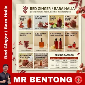 7. Red Ginger / Jahe Merah - Mr Bentong - Juice