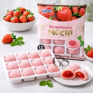 [G-SPEEDS] Larbee Mochi Selai Buah- Mochi Lembut Isi Selai Rasa Buah (12 pcs) 180gr