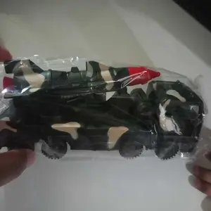 Leletoys Ukuran Besar Kendaraan Rudal Militer Mainan Kendaraan Peluncur Roket Kapal Induk Dengan Air Jet Tekan Control Remote