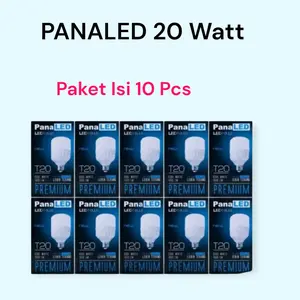 Lampu PANALED 20 Watt / Pack Isi 10 Pcs