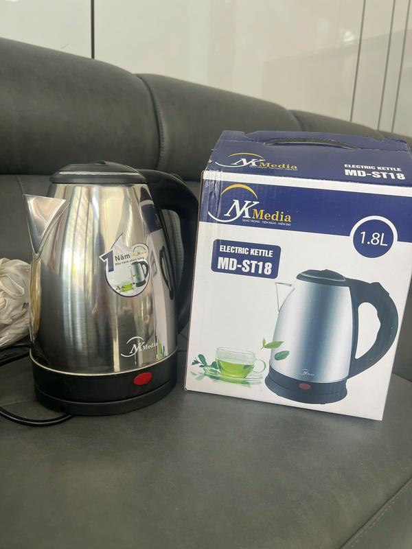 Ấm Siêu Tốc NK Media MD ST18 – Đun Nước Nhanh, An Toàn Tự Ngắt