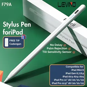 LEVINO Active Stylus Pen with Palm Rejection Stylus Pencil Compatible for iPad Air 4/5 Pro 11 2021 gen 7/8/9 10.2