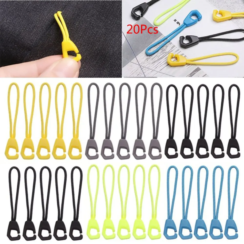 End Fit Travel Outdoor Rope Zip Cord Zipper Ropes Zipper Puller Bag Accessories