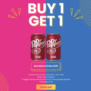 Dr Pepper Soft Drink Can - minuman soda import dr pepper usa