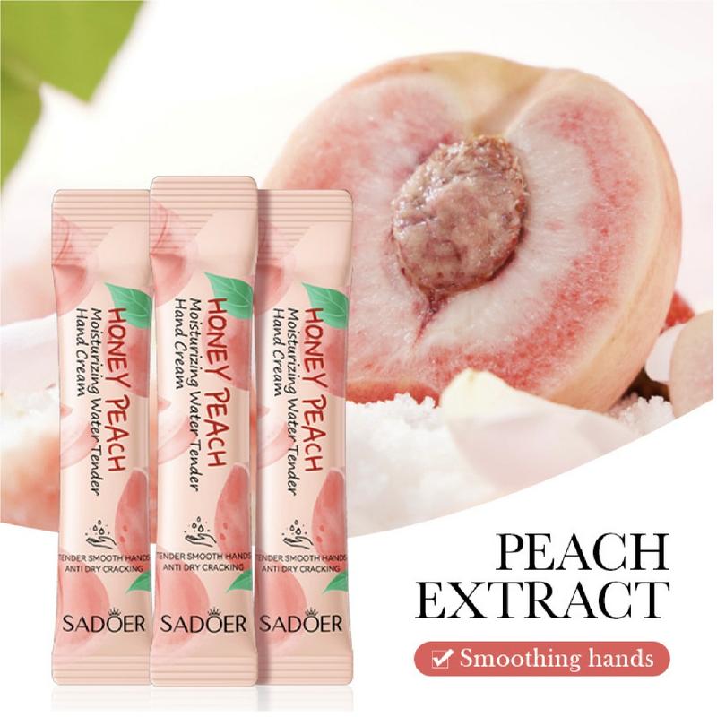 【COD】SADOER Hand Cream Sachet Moisturizing Grape Fruit Honey Peach Lotion Harum Melembutkan SR049 1