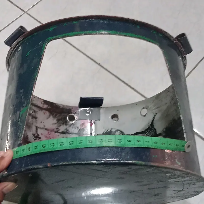 Tungku Kayu Bakar D28cm bhn drum 3