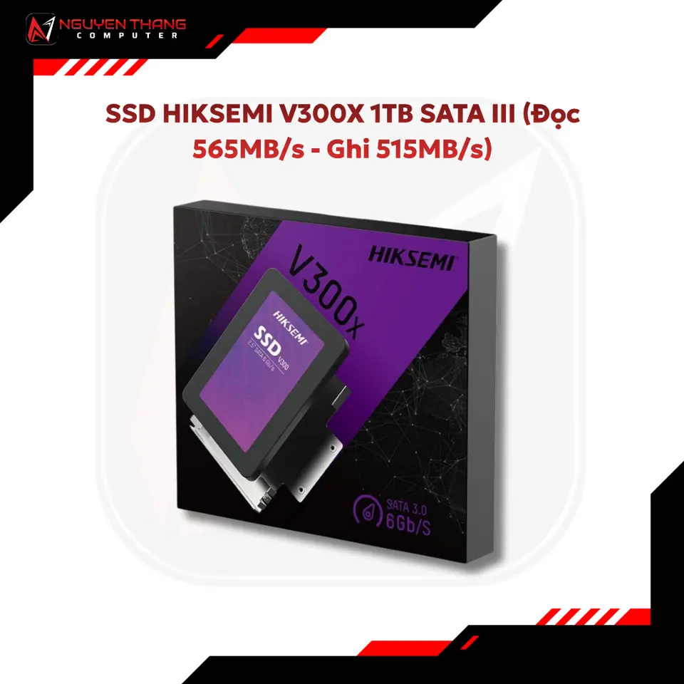 SSD HIKSEMI V300X 1TB SATA III (Đọc 565MB/s - Ghi 515MB/s)