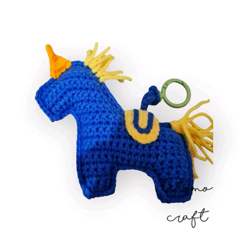 Gantungan Tas Rajut Unicorn Tetomo Craft Berkualitas Tinggi tote 2