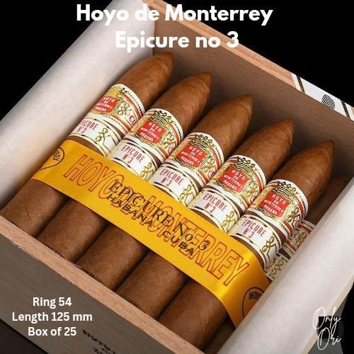 Hoyo de Monterrey Epicure no 3 - Box of 25