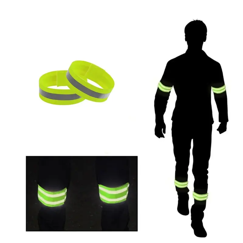 Gelang keselamatan lari, Reflective Bracelet Visibility 1 pcs 3