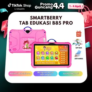 SMARTBERRY SMART2030 KIDS STUDY TAB B85 pro / B91 / B93 tablet edukasi / anak / belajar / 7 inch / game / RAM 4/128 / COD / PROMO / Layar IPS / HD / Anti Radiasi / WIFI / GIFT / Bergaransi / Penddikan Set Hadiah / Bluetooth