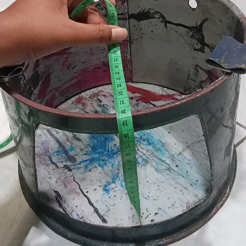 Tungku Kayu Bakar D28cm bhn drum 2