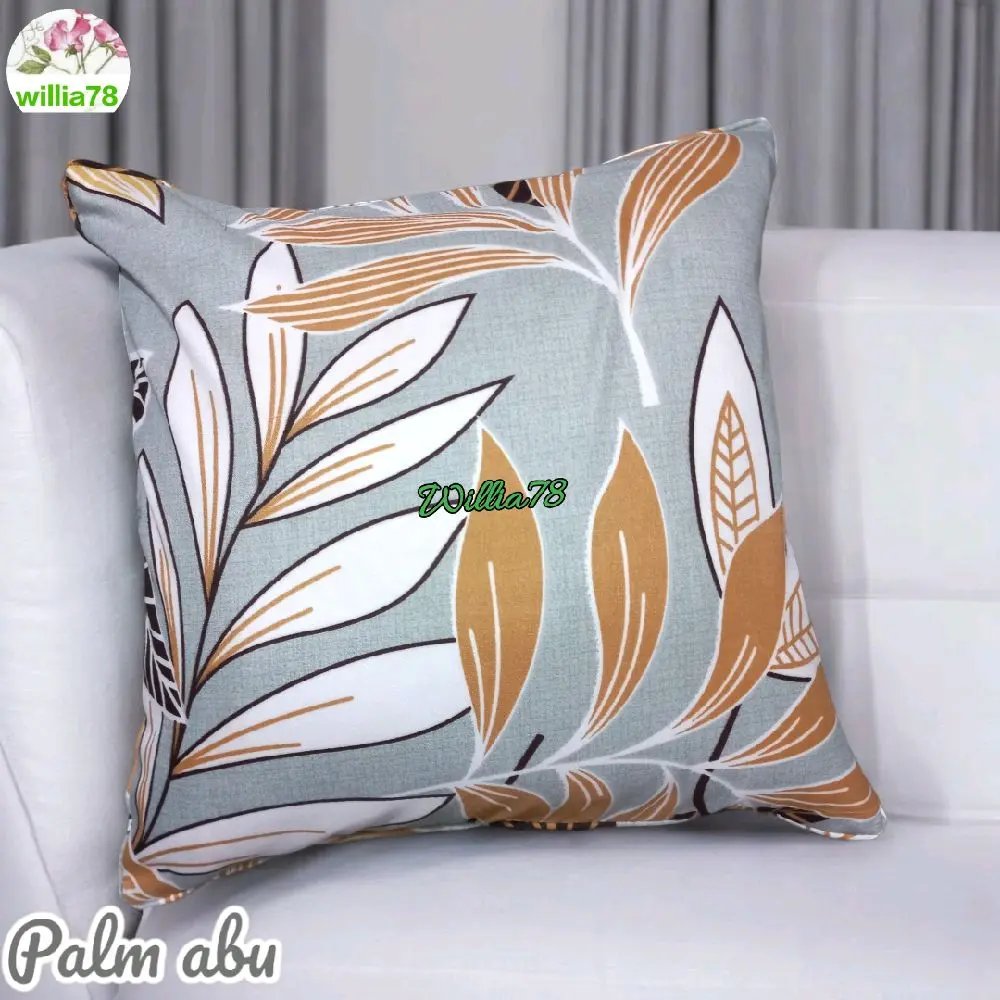 BANTAL SOFA 40x40 + SARUNG /COVER .BANTAL KURSI/BANTAL CUSHION Kain Lembut