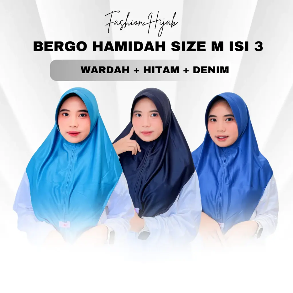 Wardah + Hitam + Denim