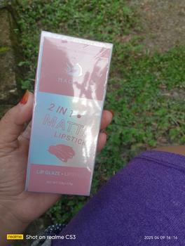 Product Review of 【CUCI GUDANG】MAGEFY 2-IN-1 Lipstik  / Matte Liquid Lipstick / Lip Lembut Tahan Lama Pelembab Pigmentasi Tinggi 12 Colors 8016 from h**i 0