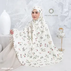 PRIMA MODE - Mukena Standar Katun Motif 2in1 Lasercut Azura Series