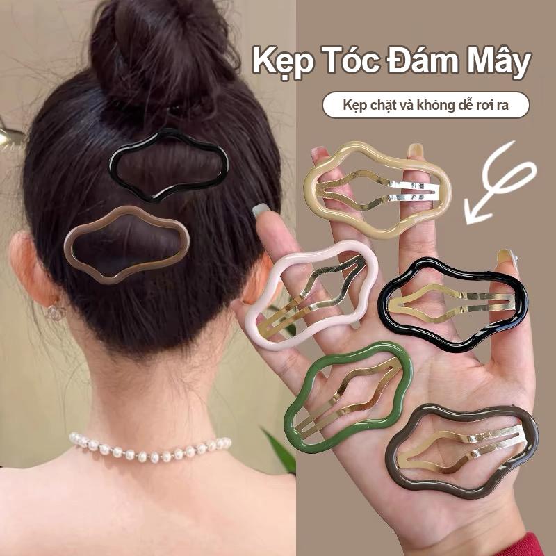 Kẹp Tóc Đám Mây, Phụ Kiện Tóc, 5 Cái / 10 Cái, Thích Hợp Cho Tóc Xoăn, Tóc Mái Bên Và Tóc Con, Thiết Kế Đặc Biệt, Cho Tóc Mái Và Tóc Gãy