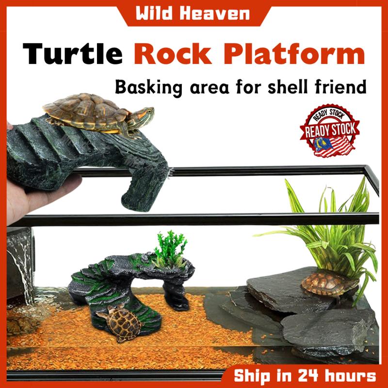 Turtle Basking Platform Reptile Pier Dock Rest Cave Tortoise - TikTok ...