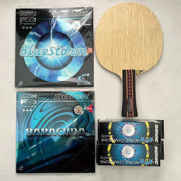 Gambar Paket Bat Pingpong Donic Original Senso carbon + Karet Donic Set dari Asta Sport Donic Store Kota Administrasi Jakarta Barat Tokopedia