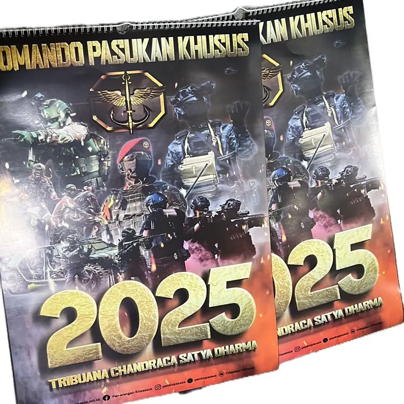 Maysun - kalender Kopassus 2025 0