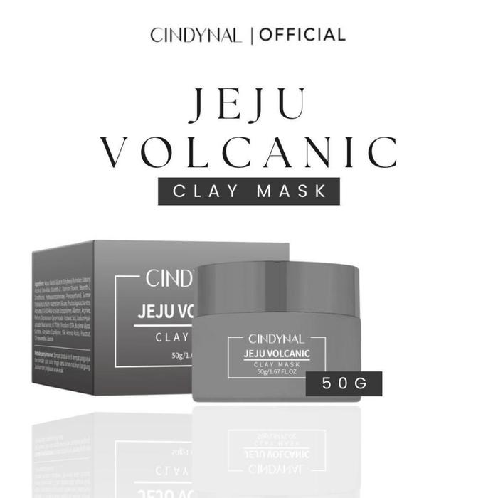 Gambar CINDYNAL Jeju Volcanic Clay Mask 50g / Masker Membantu Melembapkan wajah - 50GR dari CINDYNAL Kota Tangerang 5 Tokopedia