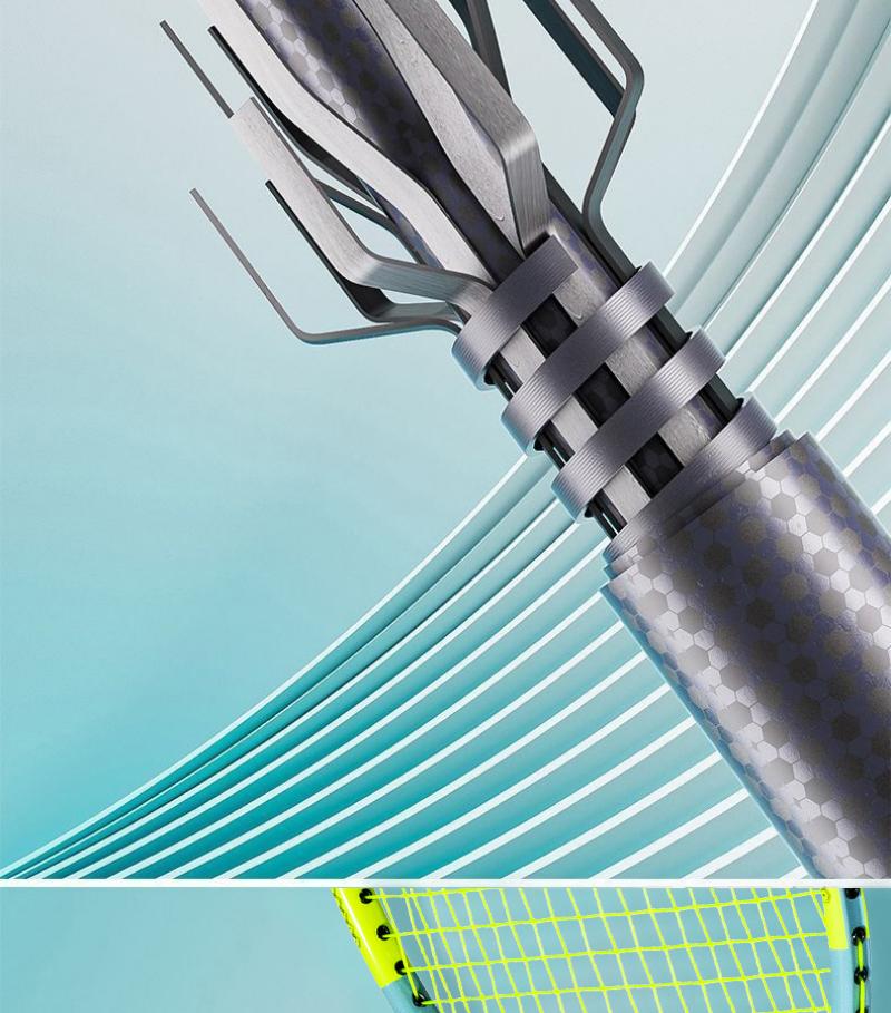 ALPSPORT SZZ 4U 21-28lbs Raket Bulutangkis Full Carbon Fiber Tali Pegangan G5 Cocok untuk Pelajar dan Pemula Olahraga Badminton Ringan Seimbang