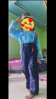 Product Review of SERAGAM PROFESI BAJU TNI ANGKATAN UDARA KOSTUM TENTARA UDARA ANAK from z**a 0
