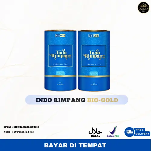 Paket Hemat 2 Pcs - Bio Gold Teh Indo Rimpang Rempah Alami Ala Jsr